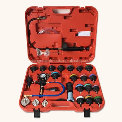 China Auto Repair 28 PCS Radiator Pressure Tester Auto Repair Tools for sale