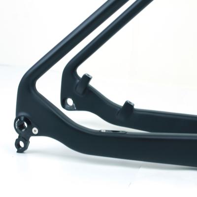 China High Strengh Wholesale Double Suspension Carbon Fiber Bicycle Frame For Riding for sale