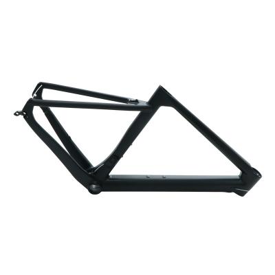 China High Strengh Twitter Carbon Fiber Road Bicycle Single Slant Speed ​​Bike MTB Frame for sale