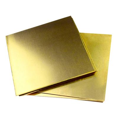 China Industrial Good Quality Customized Brass Copper Sheet C2600 Plate For Industrial for sale