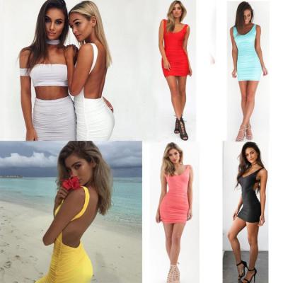 China Wholesale Anti-static Women's Tank Top Sleeveless Casual Dress Summer Long Mini for sale