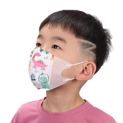 China Dinosaur Adult Carton Printing Disposable 3 D Face Mask For Kids/Teenager for sale