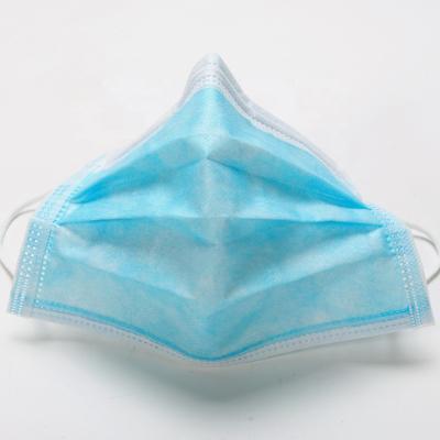 China All Manufacturer Disposable Non Woven 3 Ply Surgical Face Mask for sale