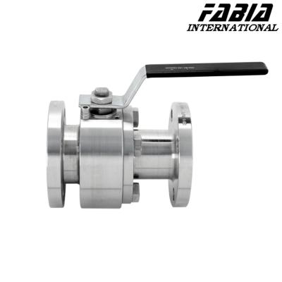 China Fb High Temperature Sanitary Ball Valve Stainless Steel Smooth Surface Finish For Food And Beverage Industry for sale