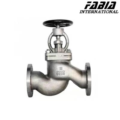 China 24 Inch  High Temperature Globe Valve Flange Stainless Steel for sale