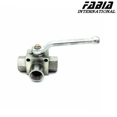 China High Pressure High Temperature Threeway Valve Ball Valve for sale