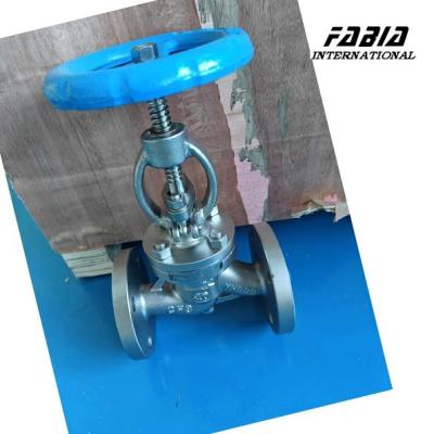 China DN50 Minimal Maintenance Stainless Steel Globe Valve Reliable Shut Off For Water And Wastewater Treatment for sale