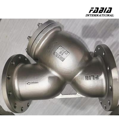 China Efficient Filtration Stainless Y Type Strainer Large Flow Capacity For Pharmaceutical And HVAC Systems for sale