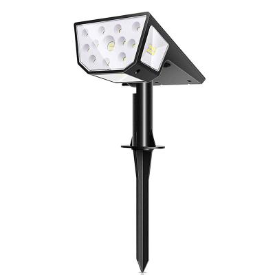 China 2021 Newest CE IP65 Wholesale Waterproof Solar Garden Wall Light 39leds Outdoor Solar Landscape Spotlights for sale