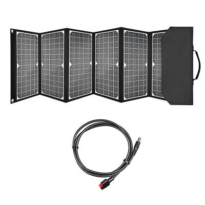 China Support 60W Multi Purpose Portable Solar Laptop Charger Collapsible Folding Solar Panel Solar Panel Power Bank For iPhone for sale