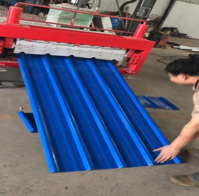 China High Effective Customized Color Steel Aluminum Galvanized Sheet Metal Roof Roofing Sheet Making Machine With 20 Forming for sale