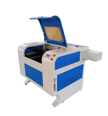 China Small Size Laser Cutting Engraving Machine 60w 80w Co2 4060 Mold for sale