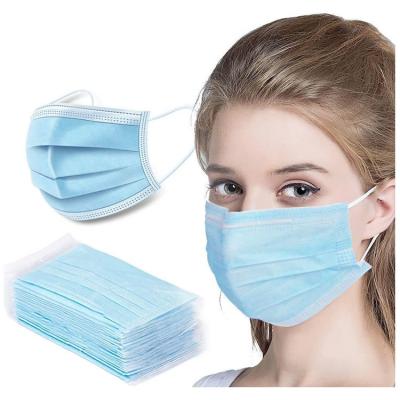 China Face Masks Virus Protection Disposable Face Mask / Earloop Face Mask for sale