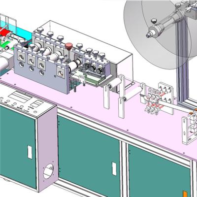 China Automatic Face Mask Machine Ultrasonic Face Mask Making Machine Face Mask Machine Parts for sale