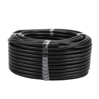 China OD 34.5mm Electrical Wire Chemical Corrosion Protection Corrugated PP PE PVC Conduit Metal Nylon Flexible Plastic Pipe for sale