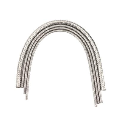 China 304 Series Corrugated Stainless Steel Electrical Conduit Metal Pipe Flexible Conduit Space for sale