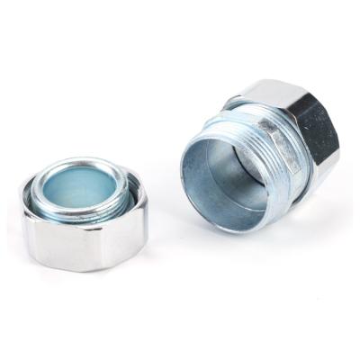 China Electrical Waterproof Flexible Conduit Connector Conduit Steel Pipe Fitting Stainless Aluminum Tube Connectors for sale