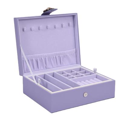 China Elelgent Jewelry Organizer Manufacturer Schmuck Box Eco Friendly Jewelery Box Antique Valentine Gifts Box Jewelry Organizer for sale