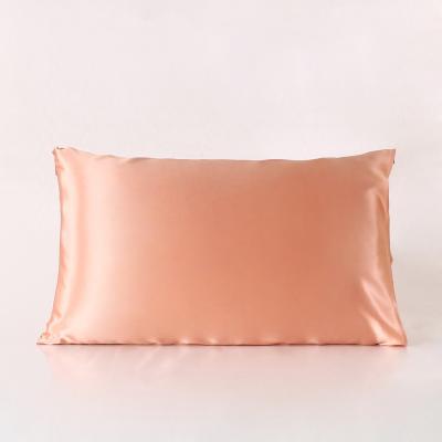 China Oeko Tex Silk Pillow case 19 momme 100% pure silk pillow case anti dust mite embroidery wrap for sale