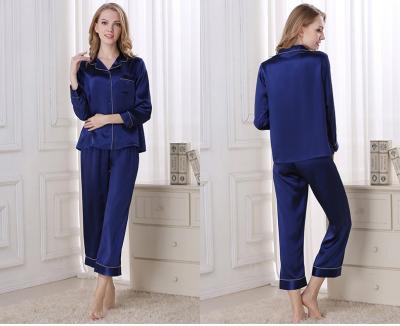 China 19MM/22MM Pure Breathable Silk Pajamas OEKO-Tex100 for sale