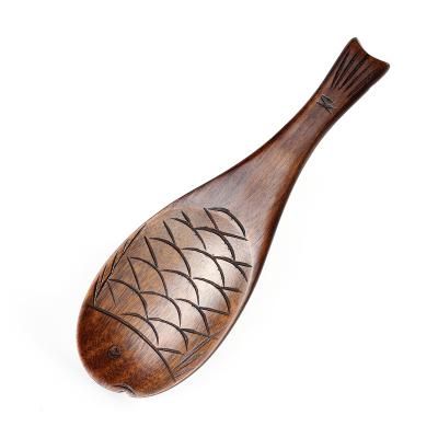 China Household Sustainable Hot Sale Natural Environmentally Friendly Amazon Rice Wooden Rice Spoon Kitchen Cooking Tool Style Wooden Fishtail Rice for sale