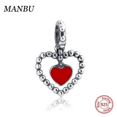 China Trendy Heart Charms Fits For Pandoras Charms Bracelet 925 03811 Sterling Silver for sale