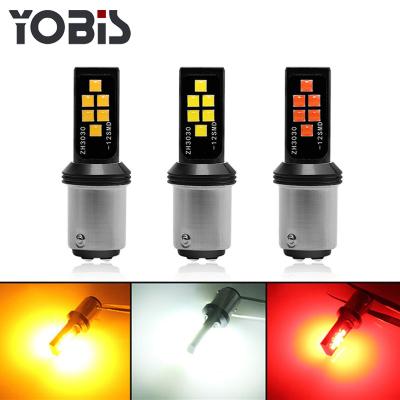 China Turn Signal Brake Light 1156 1157 BAU15S 3030 Led Brake Lights 12smd Reversing Turn Signal Lights for sale