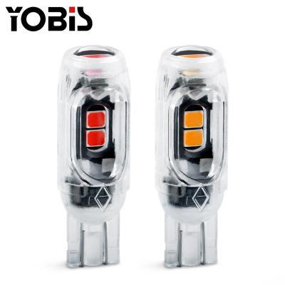 China Interior Light Hot Selling T10 Led Cambus 12V Width Light Bulb Canbus 5Smd 3030 Bulb T10 For Car for sale