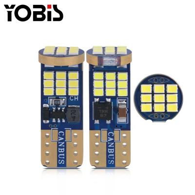 China Car LED Interior Light Bulb Canbus T10 2016 18smd 27smd For Car Reading Light for sale