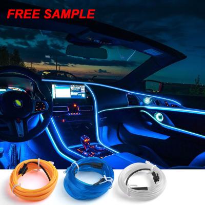 China Automotive Interior Light Wireless Auto Car Atmosphere RGB Accessories RGB Light Car Interior Ambient Strip Lights LED Light for sale