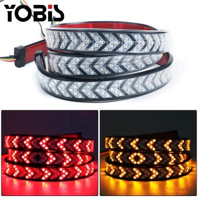 China PVC+Silicon Auto Daytime Running Lights Truck Tail Car DRL Light Flexible Led Strip Bulb Led Driving Lamp for sale