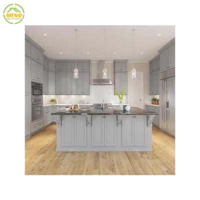 China Environmentally Friendly Industrial Kitchen China Shaker Panels White Kitchen To Modulate Under RTA Cabinets for sale