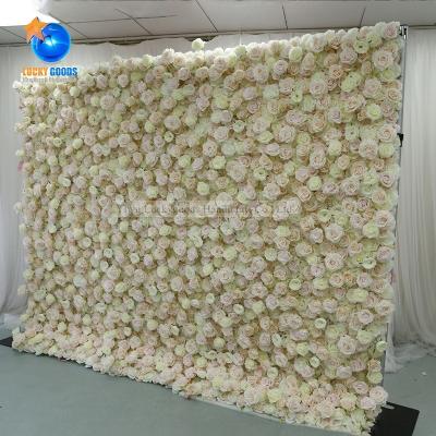 China 1)home decoration 2)event decoration 3)ceremony decoration wedding decoration decorative flowers supplies panel backdrop green artificial wholesale flower wall LFB1981 for sale