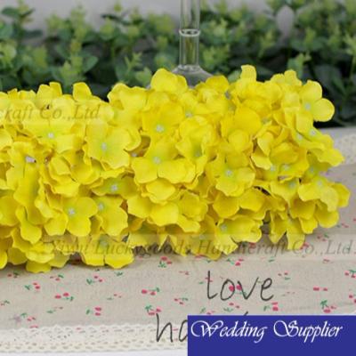 China LFB124 Touch Decoration Natural Artificial Personalized Yellow Silk Wedding Flower For Sale for sale