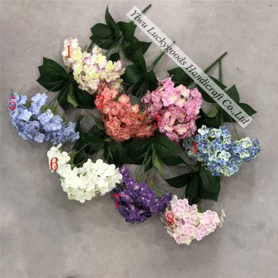 China Home Decoration New Design Artificial Flower 3D Printing Hydrangea Wedding Party BH210313-103 For Home Decor for sale