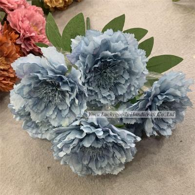 China Luckygoods Peony Home Artificial Flower BH210313-80 Wedding Party Decoration Artificial Flowers For Home Decor for sale