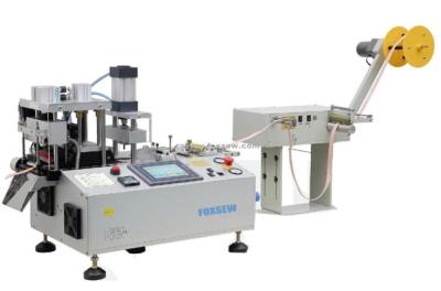 China Automatic Webbing Cutting Machine with Hole Punch FX-150HX for sale