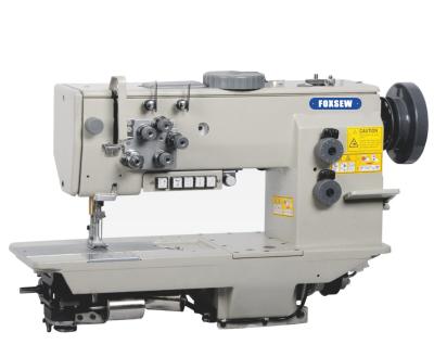 China Double Needle Heavy Duty Compound Feed Lockstitch Sewing Machine for sale