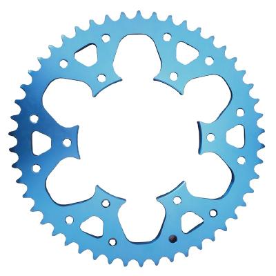 China 7075-T6 Factory Aluminum Big Transmission Motorcycle Accessory Sprocket Parts Manufacturer 7075-T6 for sale