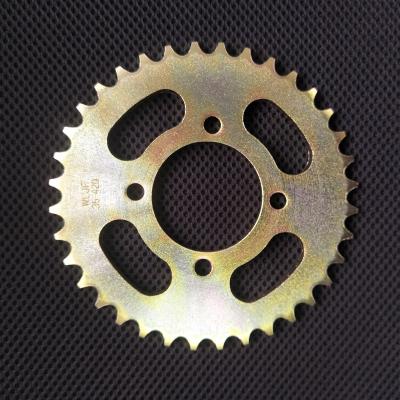 China 1045 1045 Motorcycle Steel Rear Sprockets 420 36T For Chain Kit CD70 for sale