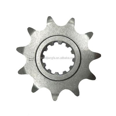 China 20CrMnTi 11T Sprocket For RIEJU PEUGEOT HISPANIA MBK MALAGUTI APRILIA BETA for sale