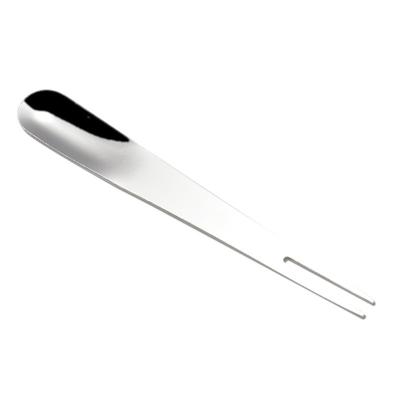 China Sustainable Stainless Steel Cake Fork Ice Cream Spoon Baby Digging Fruit Mash Spoon Fruit Fork for sale