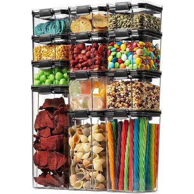 China BPA Free Plastic Airtight Freshness Preservation Food Storage Containers for Kitchen Organization and Storage for sale