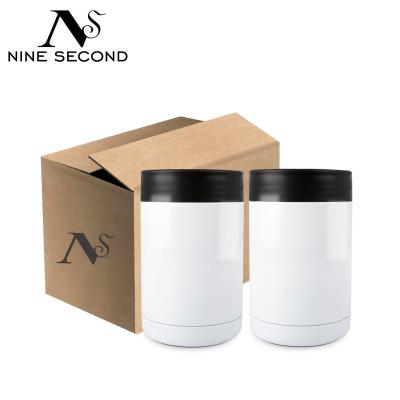 China Viable Wholesale Promotional Cooler Foam Beer Bottle Box Holder Neoprene Sublimation Box Cooler for sale