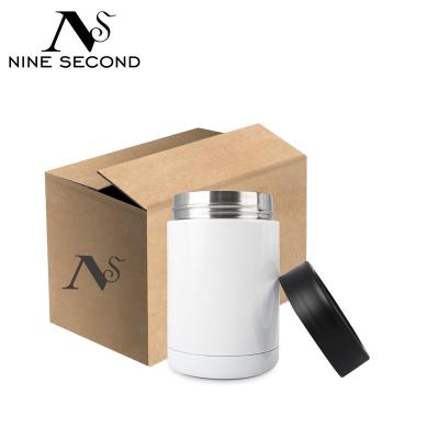 China Wholesale Viable Custom Design 12oz Insulated Stainless Steel Sublimation Koozies Box Blanks Slim Beer Can Cooler for sale