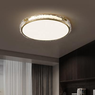 China Modern Bedroom Balcony Light Luxury All Ceiling Copper Lamp for sale