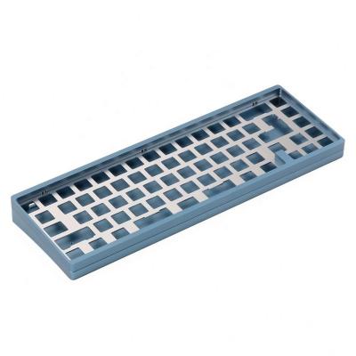 China Automation Several Color Options 65% Key Gaming Aluminum 67 Keyboard CNC Machined Keyboard Case for sale