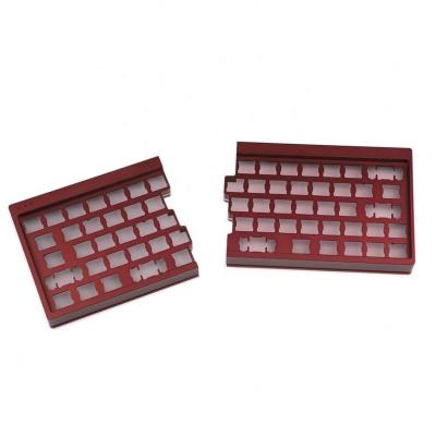 China Custom Machining Service 60 CNC Mechanical Keyboard Ergonomic Keyboard Caes for sale