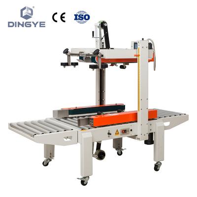 China DFXC6050A Heavy Beverage Carton Sealer Top And Side Conveyor Box Sealing Machine for sale