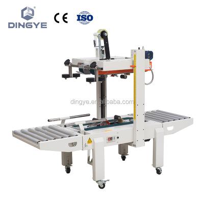 China FXA6050S Beverage Carton Sealer Box Sealing Packaging Machine With Bottom Conveyor for sale